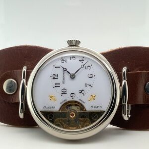 Hebdomas 8-Day Mechanical Wrist Watch